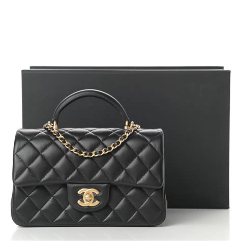 chanel mini handbag|chanel rectangular mini top handle.